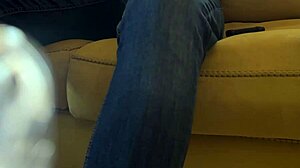 watch me masturbate secretly to strong cumshot and real orgasm?