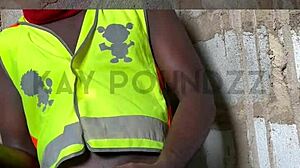 most intense moan during public jerk off with huge cock 😈