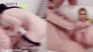 intense milf orgy with anna de ville and six boys in a wild gathering