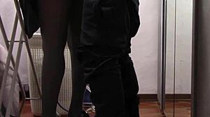 i love the milf with beautiful legs in pantyhose getting touched and fucked roughly.