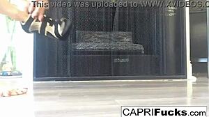 Capri teases in high heels 😍