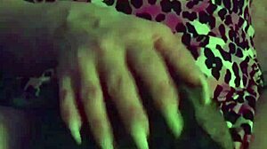 Fuschia Leopard S5 European Milf Interracial Licking!