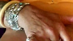 British mature wife with piercings masturbates to orgasm in homemade amateur video