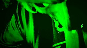 Night Vision Deepthroat in Cosplay Costume