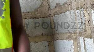 most intense moan during public jerk off with huge cock 😈