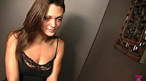 Oh, Brunette Olivia Smokes Big Cock In Confessional! Deepthroat, Handjob, Heels On, Cum In Mouth!