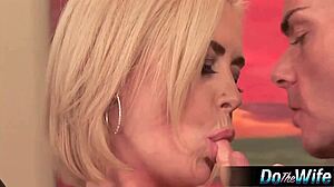 Blonde Wife Fucked In Front Of Husband