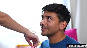 little stepsis angel gostosa bent over sexy big tits cowgirl blowjob