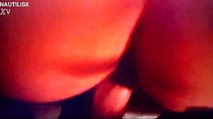 wife bent over for tight pussy doggy fuck