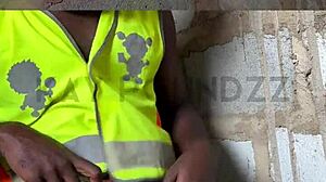 most intense moan during public jerk off with huge cock 😈