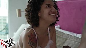 latina baddie alix avery squirts wildly on a big black cock