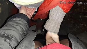 our autumn romantic sex in a hut with lesbian illusion girls