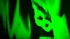 Night Vision Deepthroat in Cosplay Costume