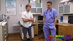 Close-up anal fingering in sneakers feels deeply emotional.