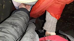 our autumn romantic sex in a hut with lesbian illusion girls