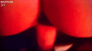 wife bent over for tight pussy doggy fuck