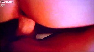 wife bent over for tight pussy doggy fuck