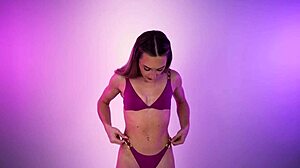 sexy agent provocateur bikinis try on - hannahjames710