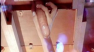 Getting milked with handjob and blowjob, leaking pre cum