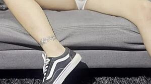 Hey, this new generation girl visits my house after school and we end up fucking outdoors!