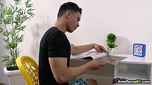 Hot Wife Intensely Gives Ass and Cums Hard in Anal Fucking