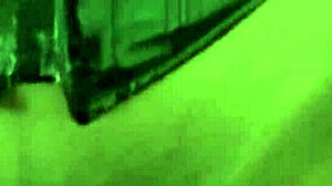 This ebony student with big tits is licking and deepthroating a monster cock before getting cum in her mouth.