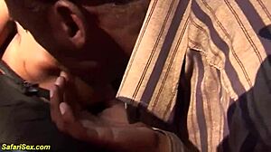 Extreme Ebony Mommy In Rough Outdoor Fetish With Monster Cock And Big Tits