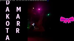 dakota marr teases beaver while pole dancing in nebraska club