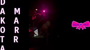 dakota marr teases beaver while pole dancing in nebraska club