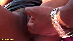 Extreme Ebony Mommy In Rough Outdoor Fetish With Monster Cock And Big Tits