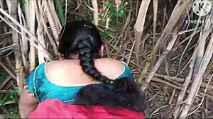 Yo, watch my Desi wife get hard anal outdoors, so raw! 🔥