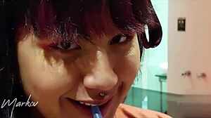 Niece's Prostitute Squirts After Anal And Deepthroat