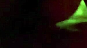 Monika Fox works a hard cock in a steamy sauna