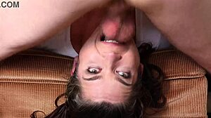 taboo milf deepthroat face fuck, not with her son, so woke 😱💦