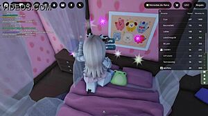 Big-Titted Cheating Whore Fucks While Boyfriend Jerks