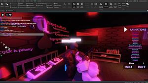 White Roblox Girl Meets Black Character in Virtual World