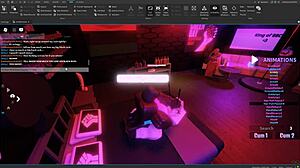 White Roblox Girl Meets Black Character in Virtual World