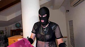 Behind the scenes, lady morgana and miss kika dominate slave paolo with bdsm