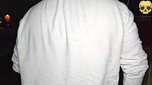 Wild sex night with my American husband involves tattoos and big ass