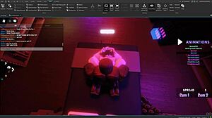 White Roblox Girl Meets Black Character in Virtual World