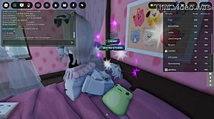 Big-Titted Cheating Whore Fucks While Boyfriend Jerks