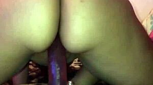 riding my dildo feels so wet and intense