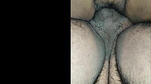 una rica mamada a nalgona bent over in doggystyle masturbation