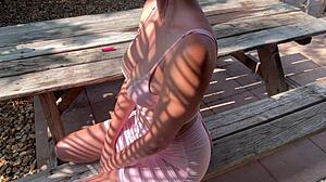 Italian Big Tits Milf Artemisia Love Outside Horny Af