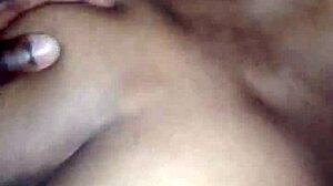 The big dick stretches her tight pussy wide open