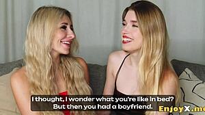 Beautiful European Babes Tory Sweet and Freya Mayer Share a Glamorous Moment