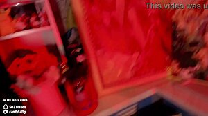 Show De Sweety Rinushka En Gros Plan Devant La Camera