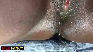 lesbian girls shake asses and scream with dildo