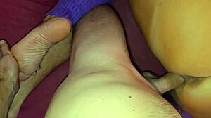 Stepmother rewards stepson with fingering!