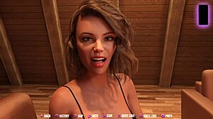 College Kings 01 - Ape Route - Eating Out Cheating Brunette Coed in Stepdad’s Cabin.